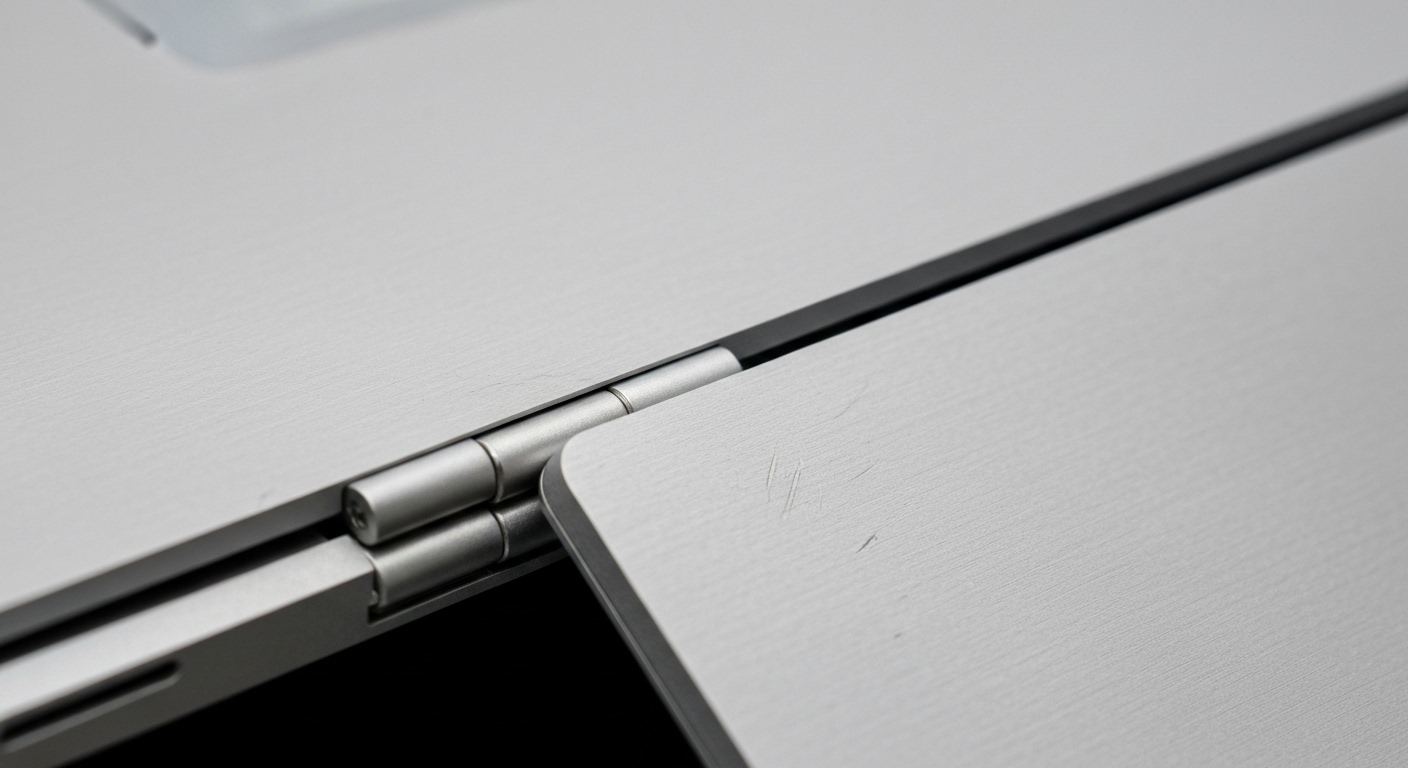 Hình ảnh cận cảnh Surface Book 2 cũ, thể hiện thiết kế và độ hoàn thiện