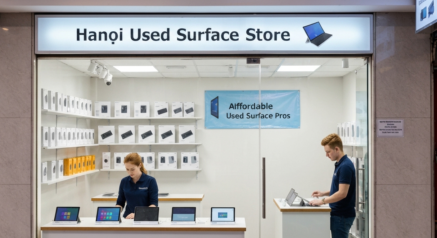 Cửa hàng bán Surface cũ tại Hà Nội