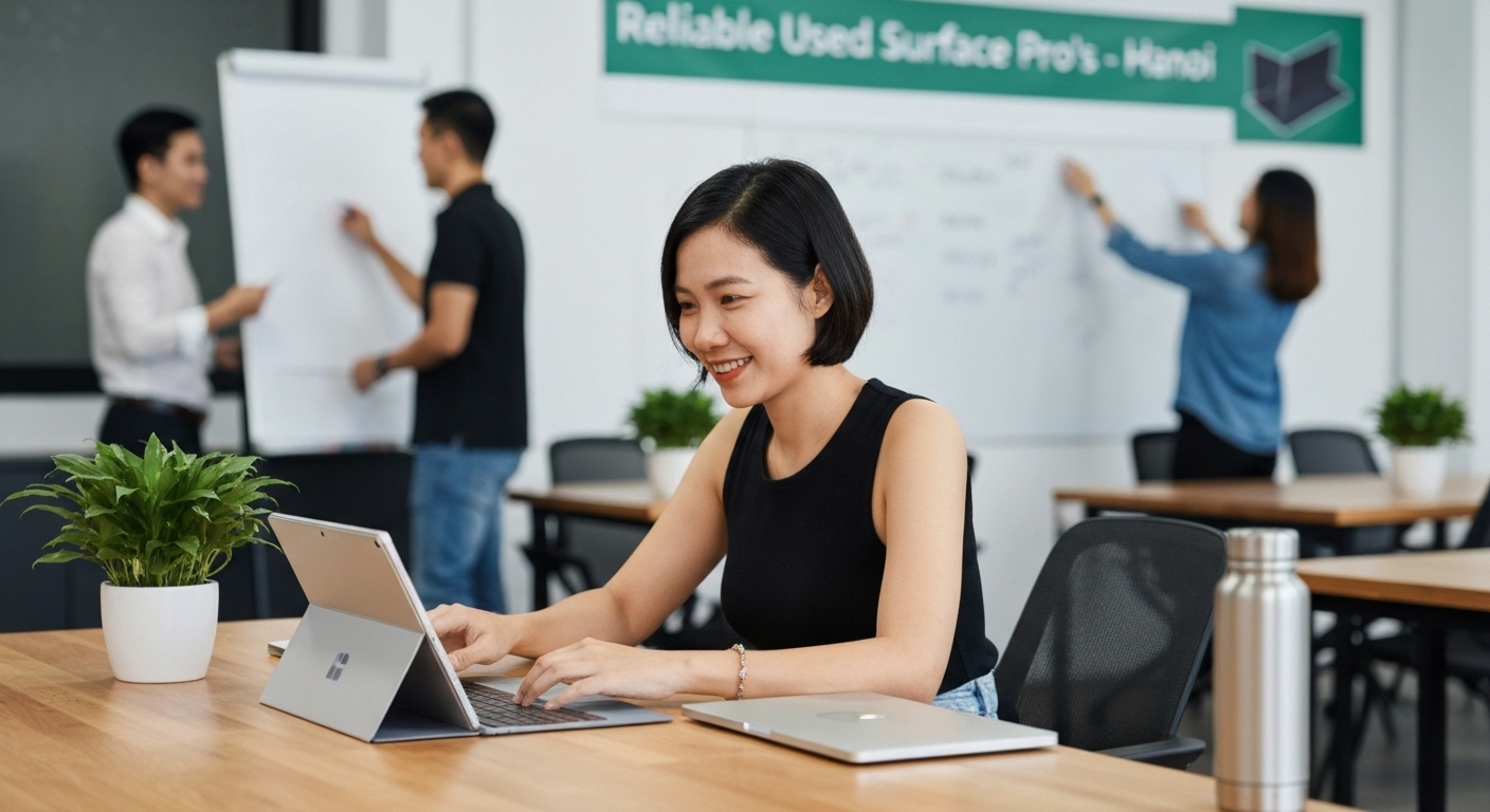Surface Pro cũ phù hợp cho dân văn phòng với tính di động cao