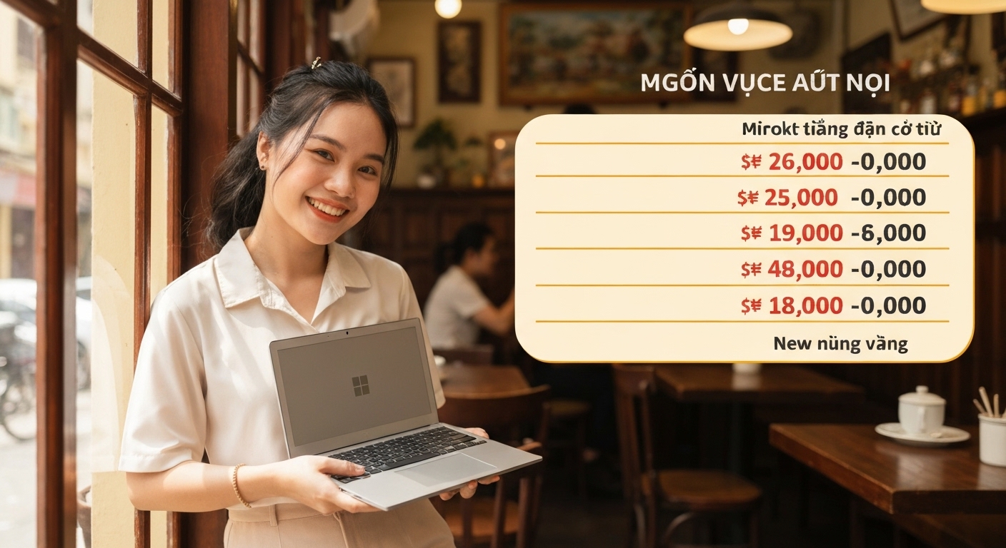 Minh họa việc tiết kiệm chi phí khi mua Surface Laptop cũ.