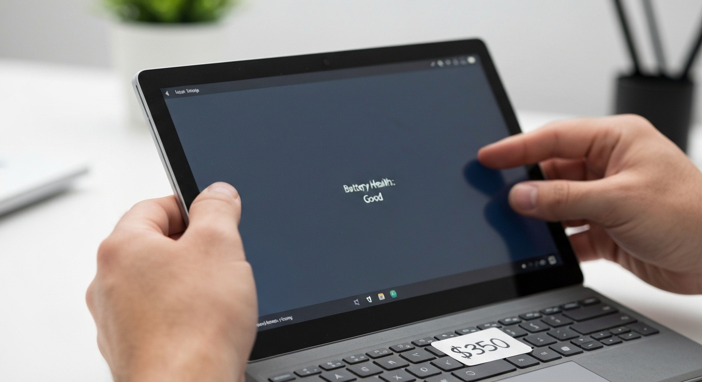 Kiểm tra ngoại hình Surface cũ