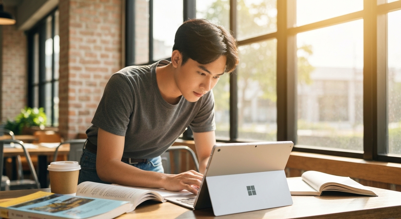 Surface Go 3 hỗ trợ công việc và học tập