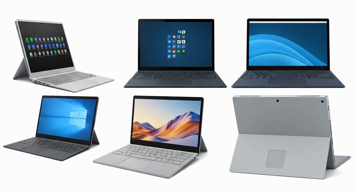 so sánh surface pro cũ các đời