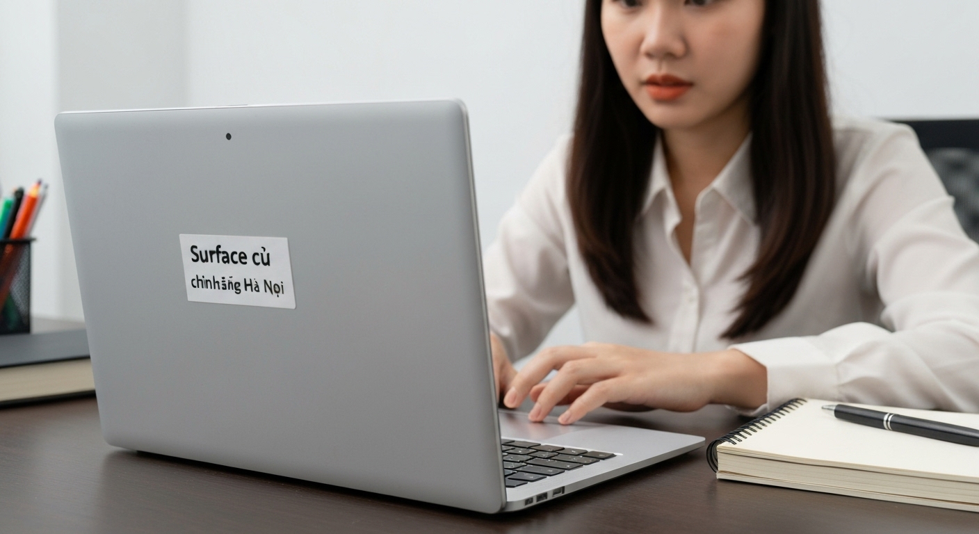 Surface Laptop cũ giá tốt, thiết kế sang trọng và hiệu năng ổn định.