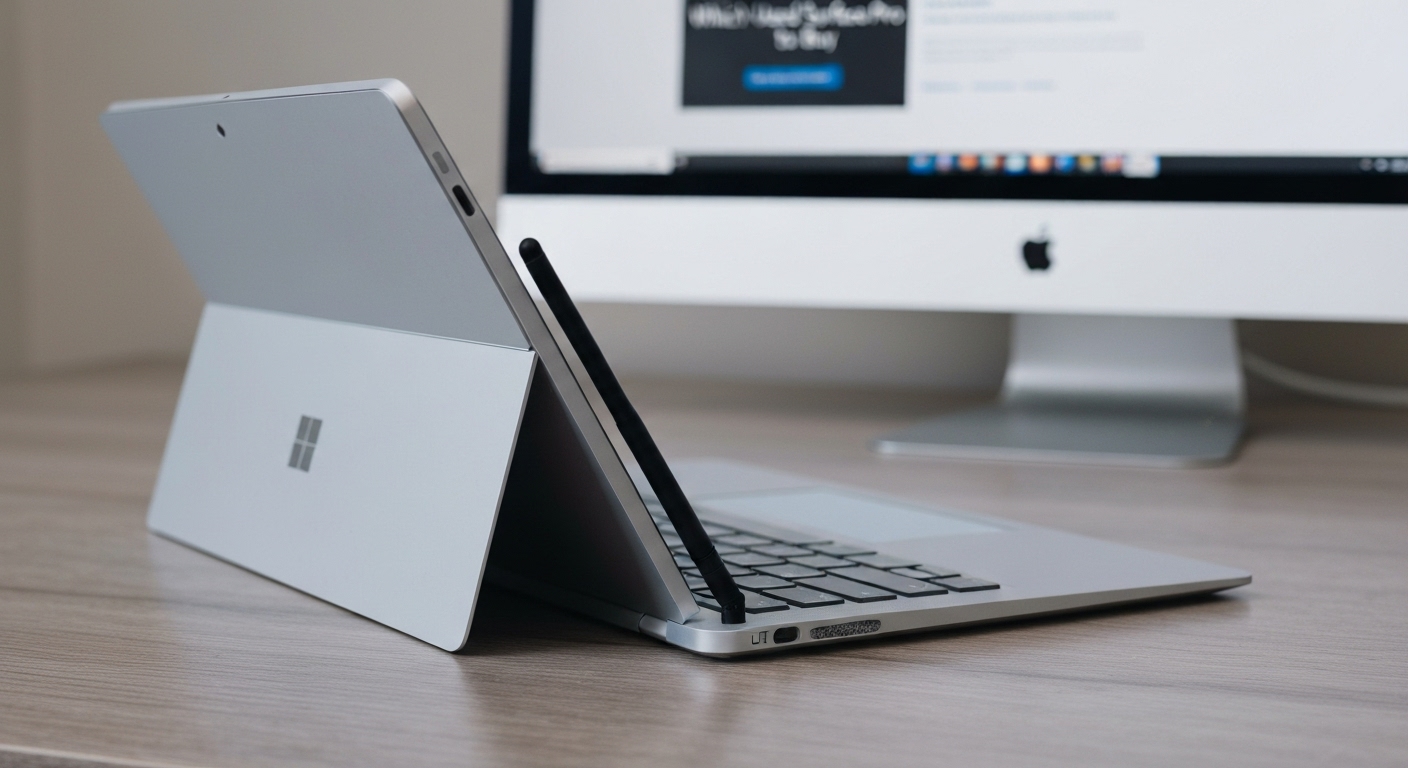 Surface Pro X cũ, thiết kế mỏng nhẹ và kết nối LTE