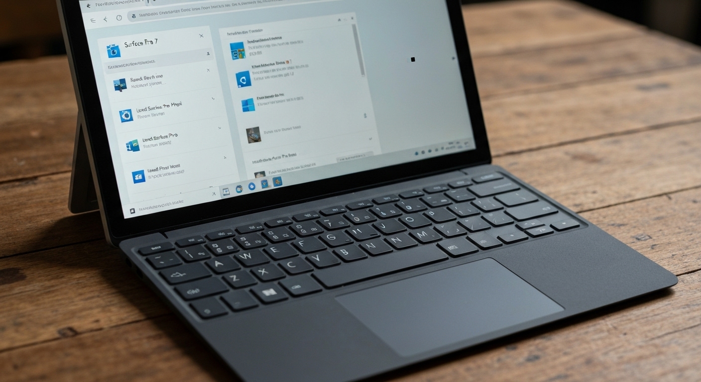 Hình ảnh Surface Pro 7 cũ
