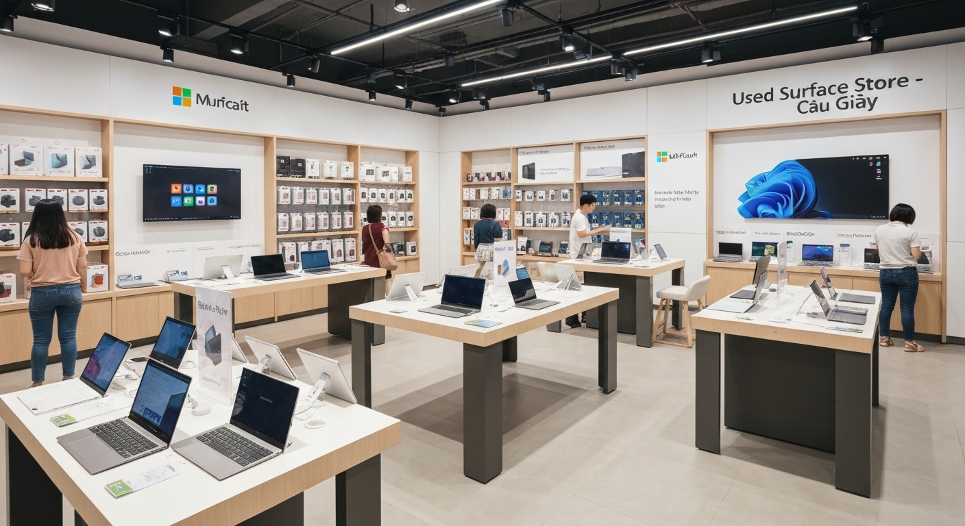 địa chỉ bán surface cũ uy tín quận cầu giấy