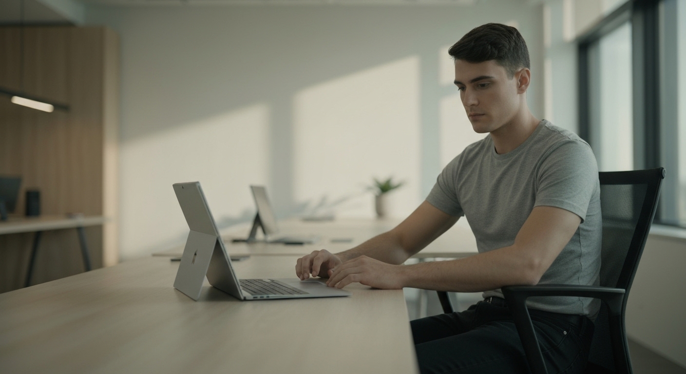 Ảnh minh họa hiệu năng Surface Pro 5 trong các tác vụ văn phòng