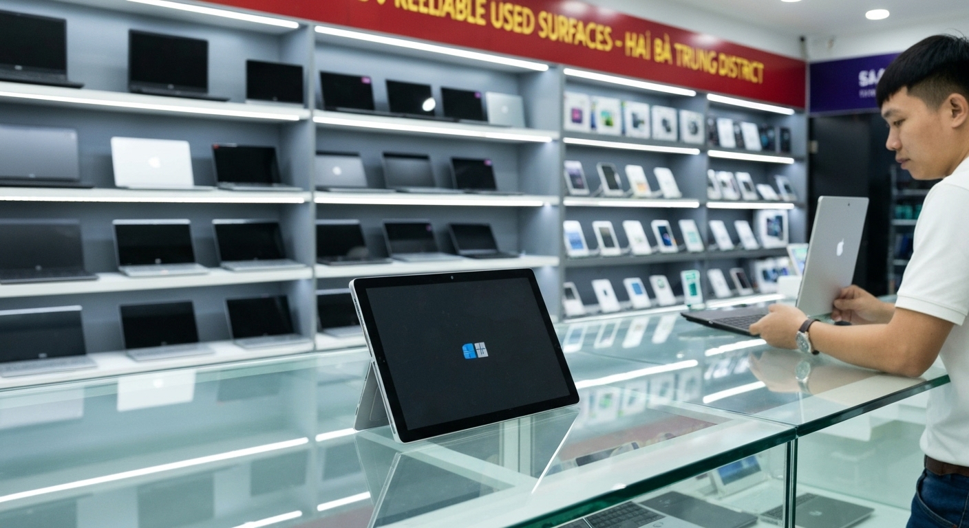 địa chỉ bán surface cũ uy tín quận hai bà trưng