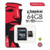 Thẻ Nhớ Kingston Micro SDXC 64GB (80MB/s) + Adapter